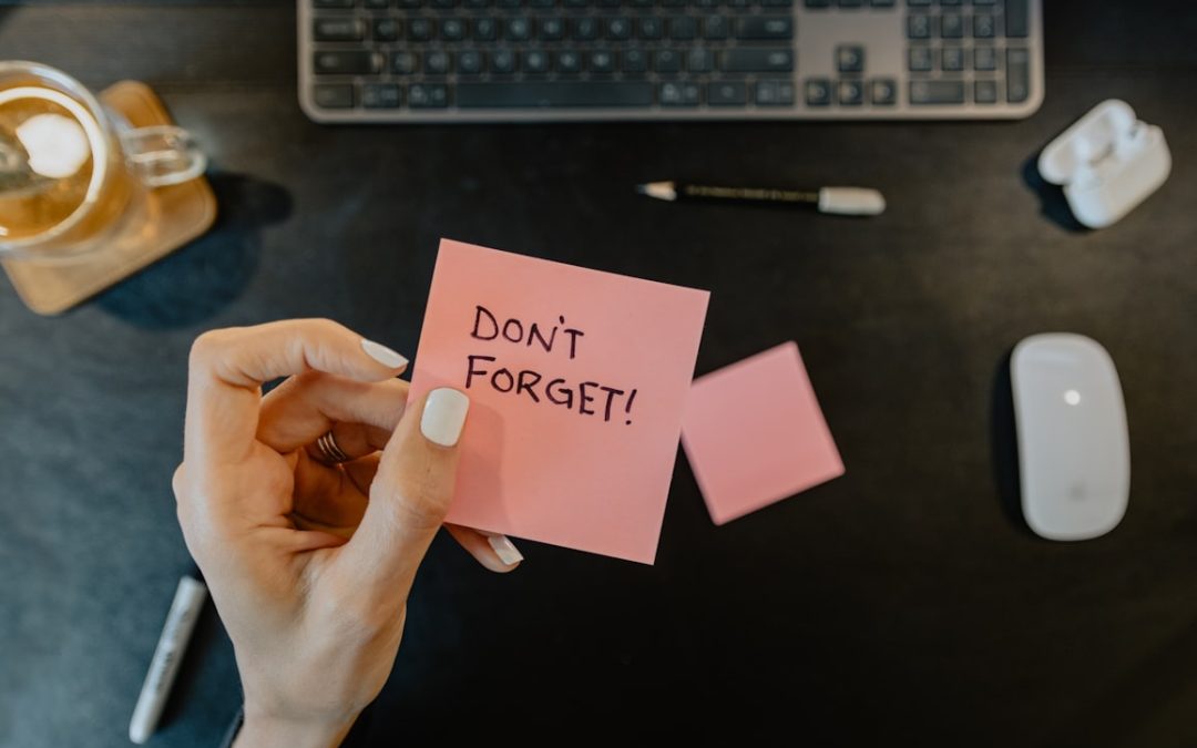 Harness External Reminders to Stay Focused on Your Goals